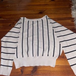 Stripped Cardigan